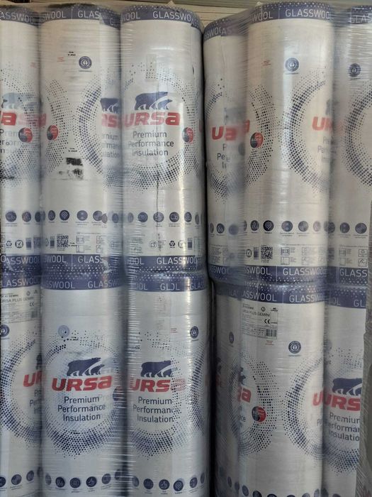 Vată minerala  de sticla URSA DF 42 Gemini – termoizolație acoperișuri, pereți