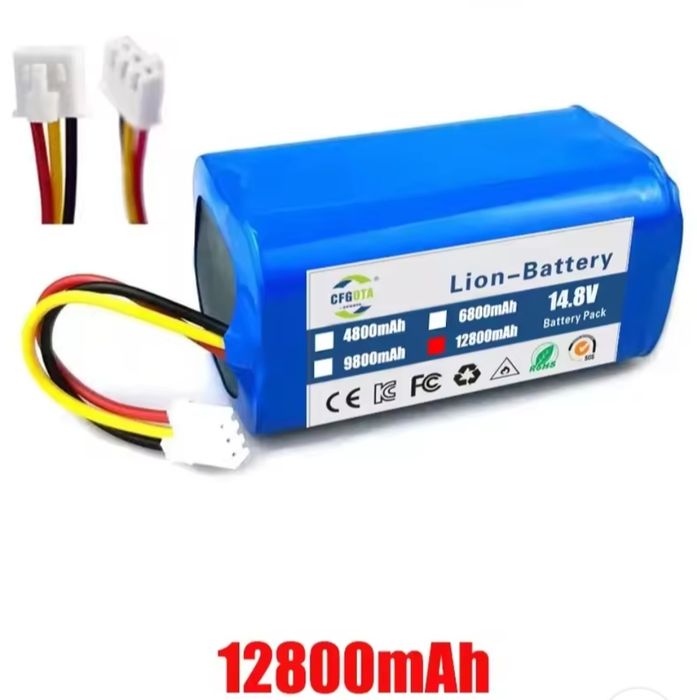 Нова Мощна Батерия за Робот Прахосмукачка 14.8V (12800mAh) Li-ion