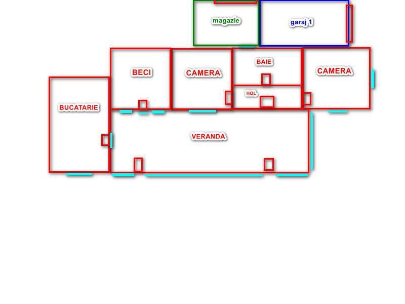 Casa langa bucuresti la sosea 1600mp gorneni DN6/E7 30km de pta unirii