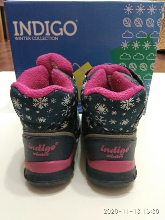 Сапожки зимние для девочки