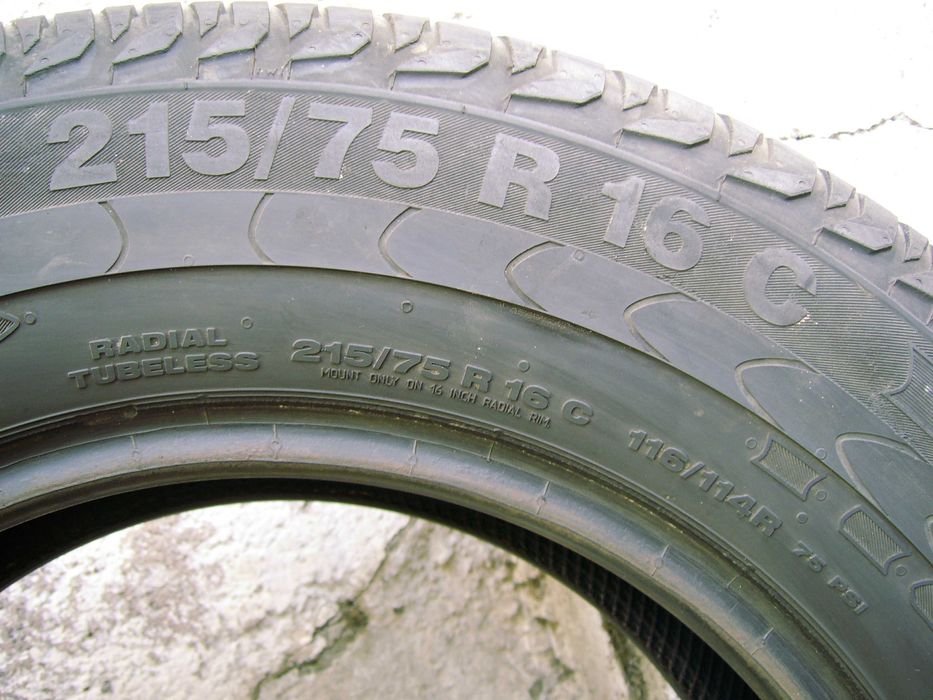 Гуми за бус  215 75 16 и 205 75 16 единични бройки