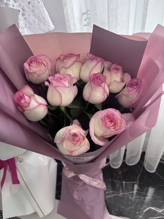 Голландские розы , 9 шт