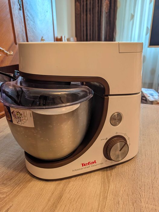 Robot de bucatarie Tefal MasterChef Gourmet Baking with Kids QB51K138, 1100W, 8 trepte de viteza