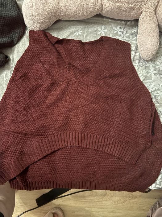 Джемпер накидка.