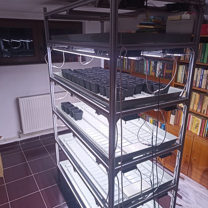 Sistem hidroponic/ferma hidroponica/plantație microplante