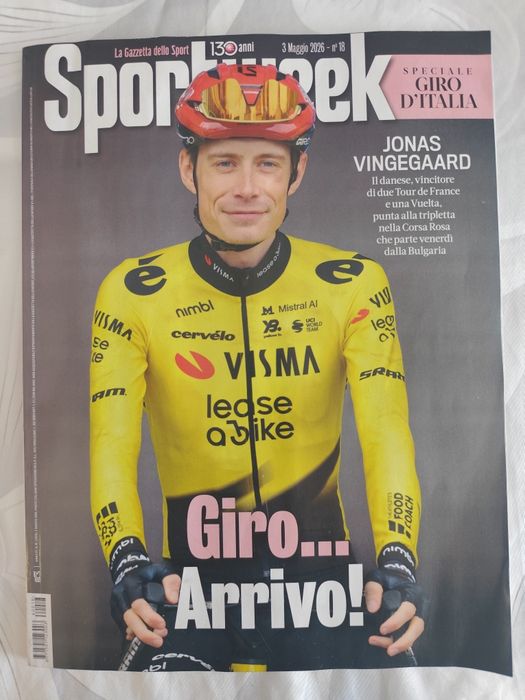 Колекционерско списание за Giro d italia 2026