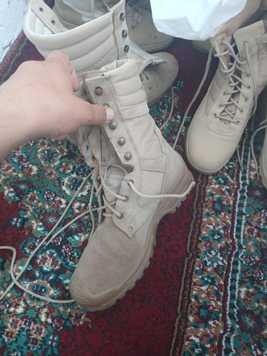 Берцы летние беж