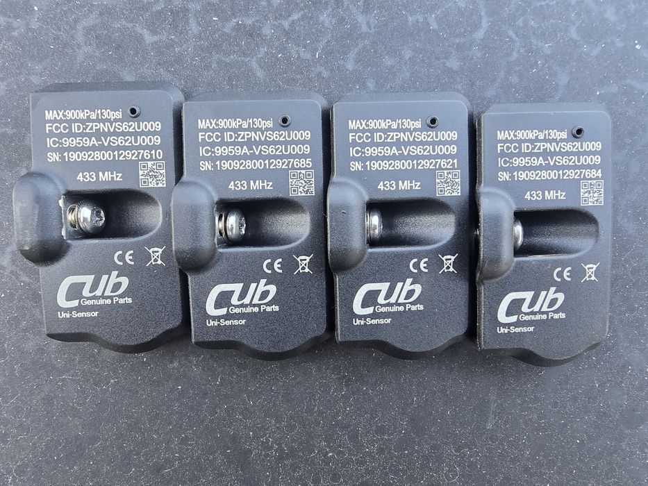 TPMS датчик CUB Uni-Sensor 433 MHz (програмируем)