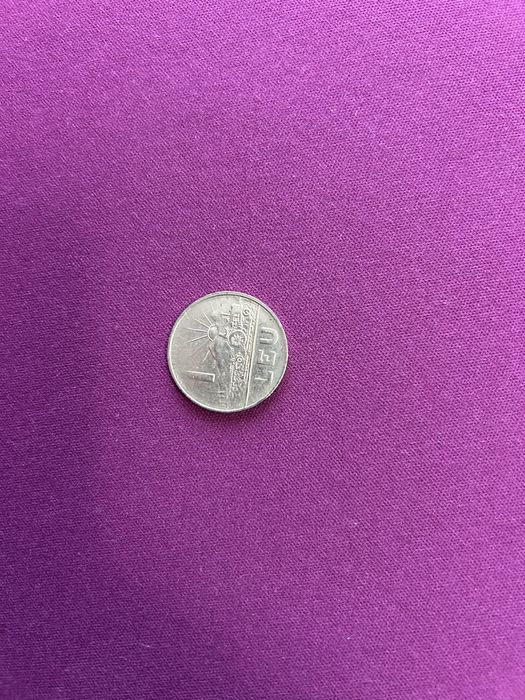 Moneda 1 leu 1966