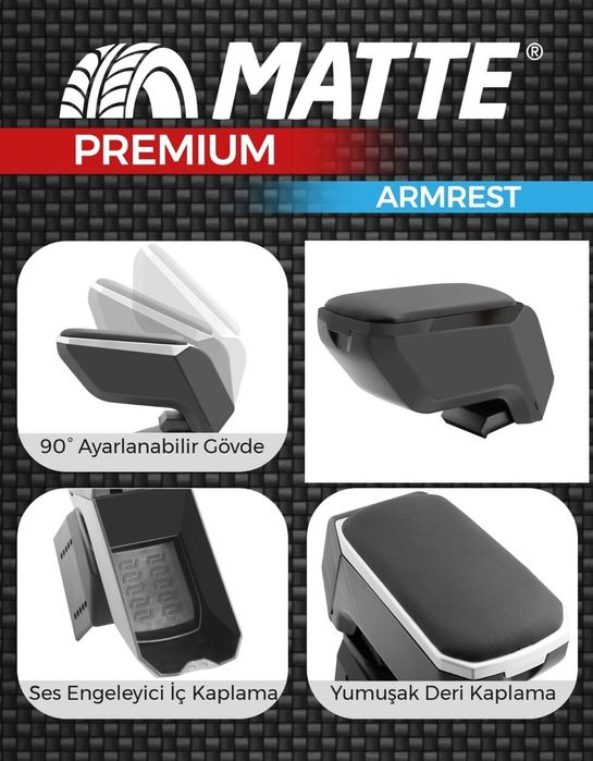 подлакътник конзола,барче автомобилно черно , черно със сива ...