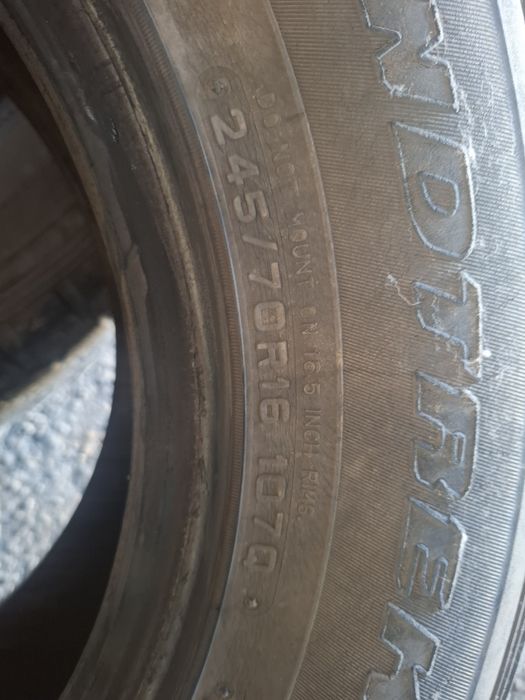 Продам резину 245/70/16