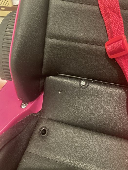 Masinuta electrica roz, fetite 3-6 ani