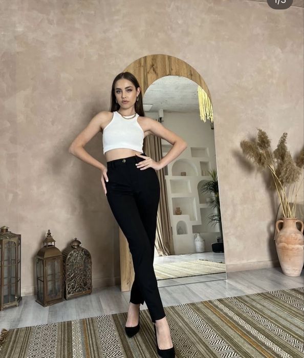 Классические брюки утепленные