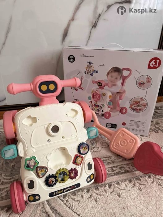 Столик для кормление, шезлонг, шагайка