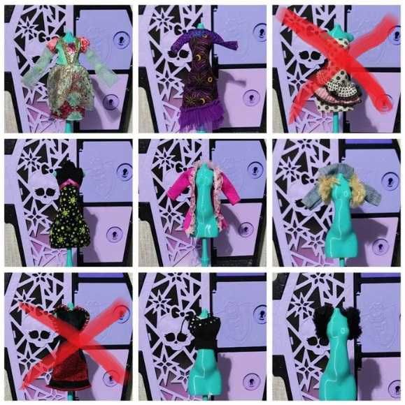 Одежда для кукол Monster High, Bratz, Ever After High