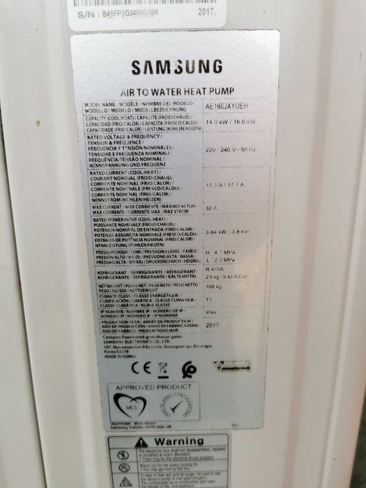 4800 EUR всичко - Термопомпи Samsung, Panasonic, Bosch, LG