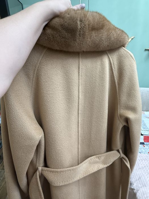 Пальто утепленное кашемир