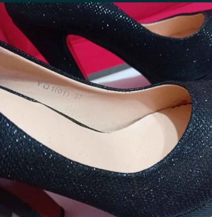 Pantofi dama cu platforma și toc inalt de ocazie