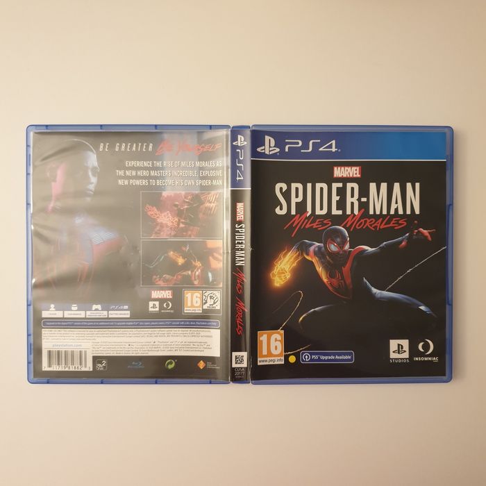 Marvels Spiderman (2018) & Marvels Spiderman Miles Morales PS4/Playstation 4