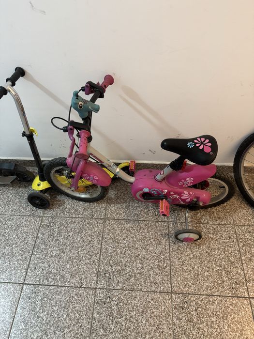 Vand trotineta si bicicleta la pachet