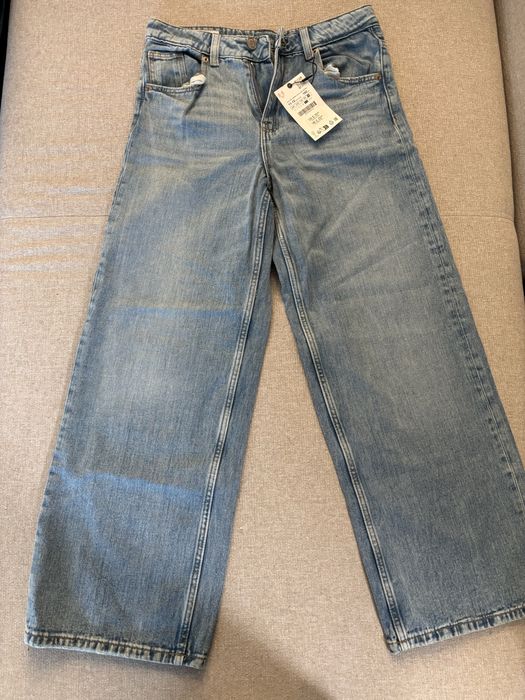ПРОМО: ZARA wide leg дънки 12г.