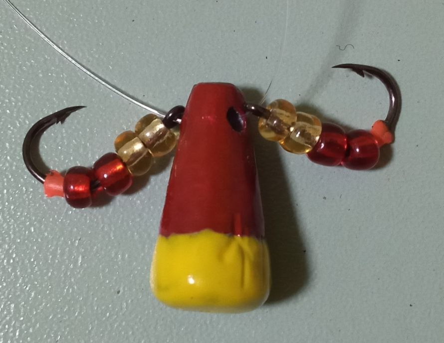 Снасть для ловли окуня "балда"