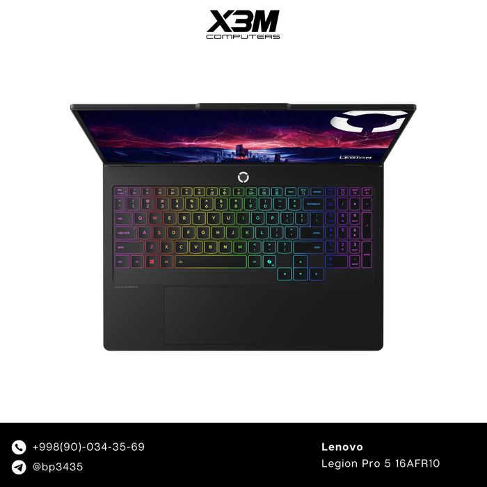 Игровой Ноутбук Lenovo Legion Pro 5 OLED/ RTX 5070 8GB / R9-9955HX