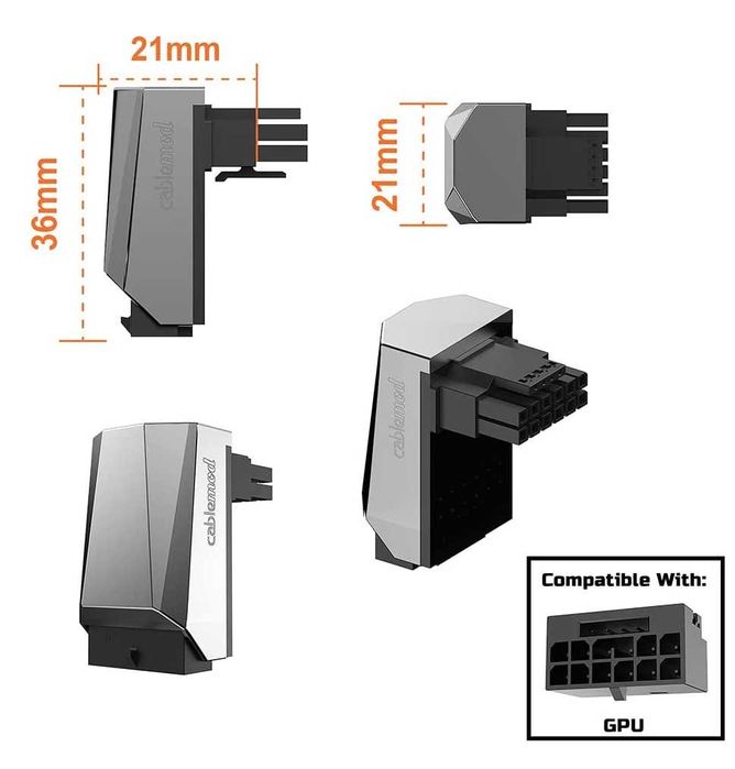 Cablemod переходник для видеокарт RTX 4070 Ti/ 4080 / 4090 50 у.е