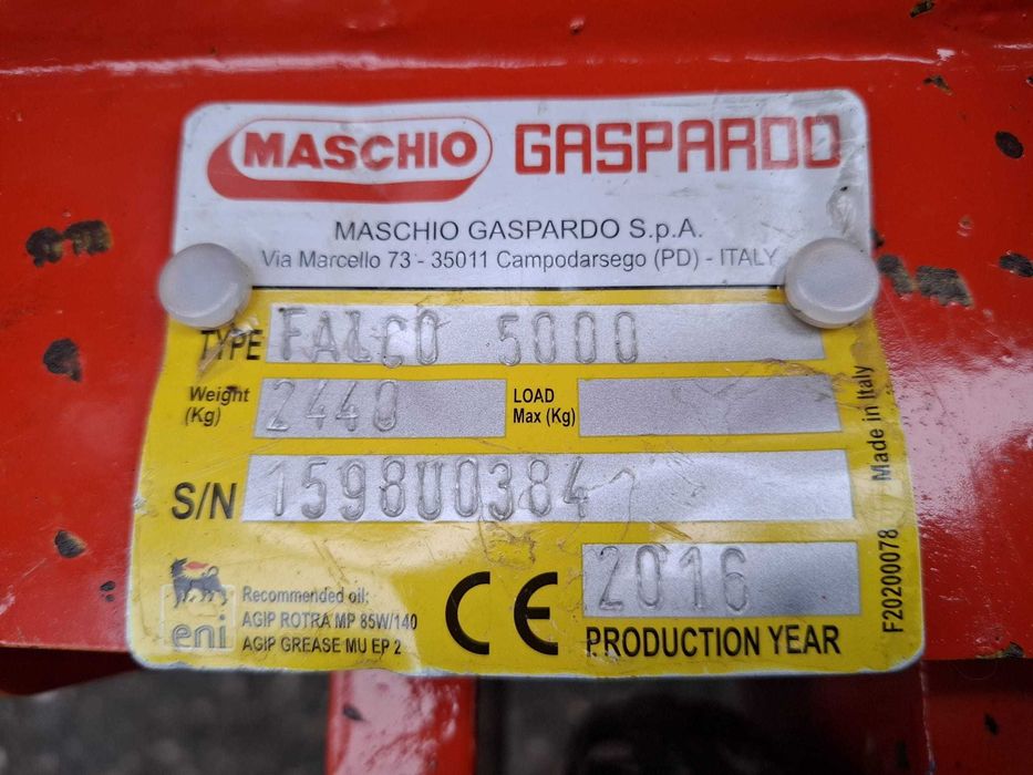 Grapă rotativă Maschio Falco 5000 Super oferta!!!