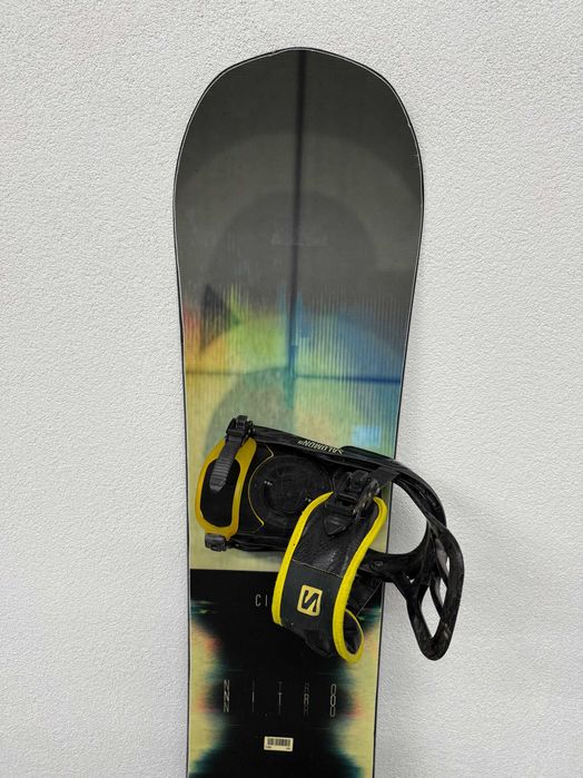 placa snowboard nitro cinema L162cm