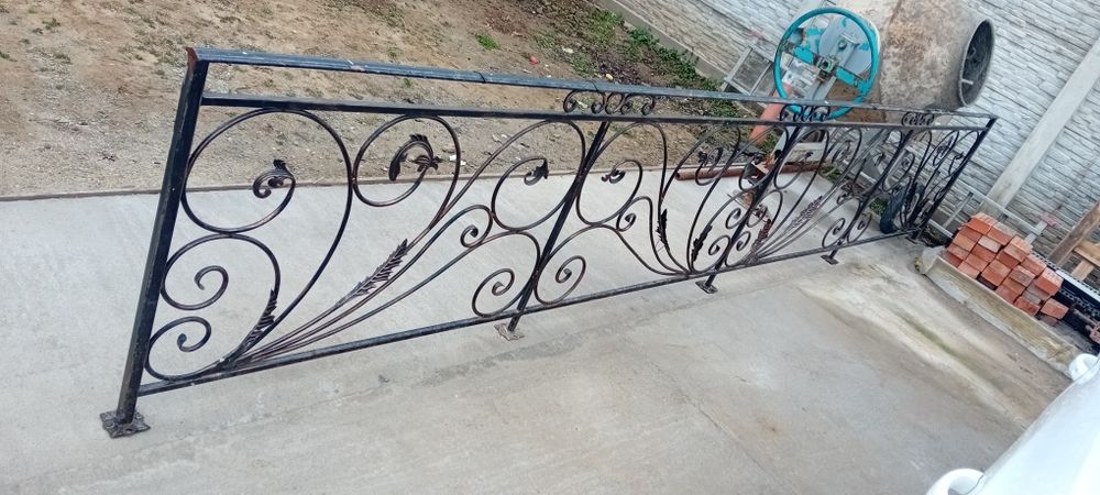 Vand Balustrada Fier Forjat