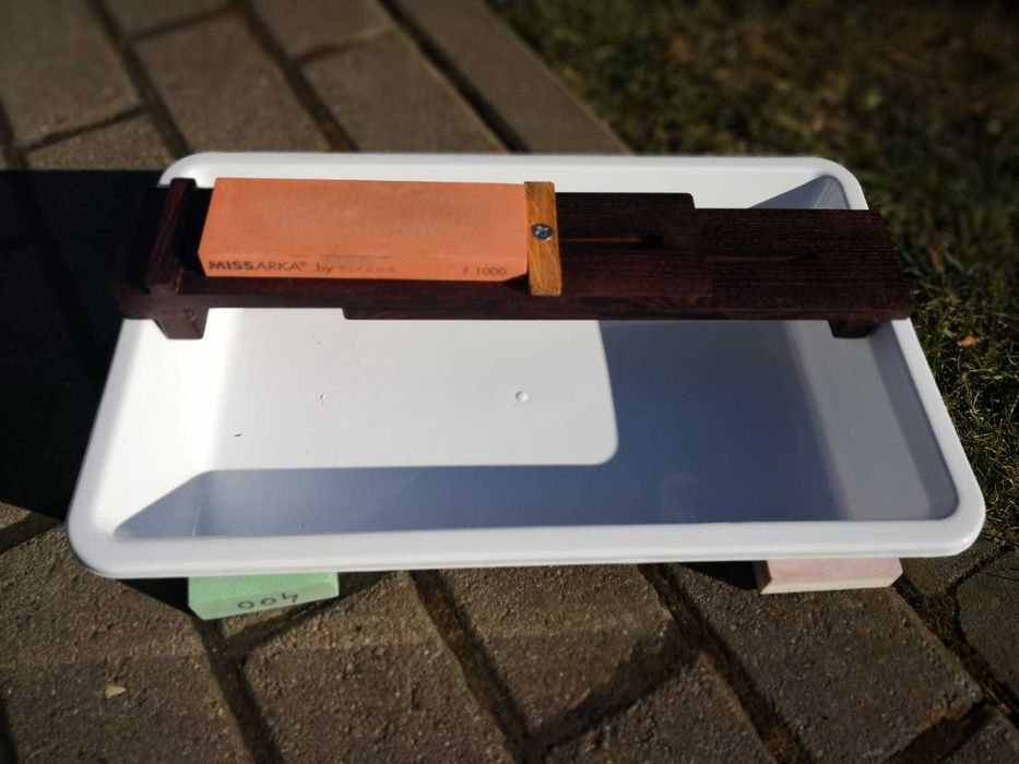 Suport universal tip sink bridge pentru piatra de ascutit.