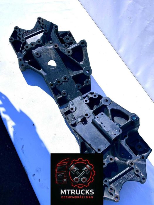 Capete șasiu suport bară tractare MAN CIFA BASCULA 8X4; 6X4; 4X4