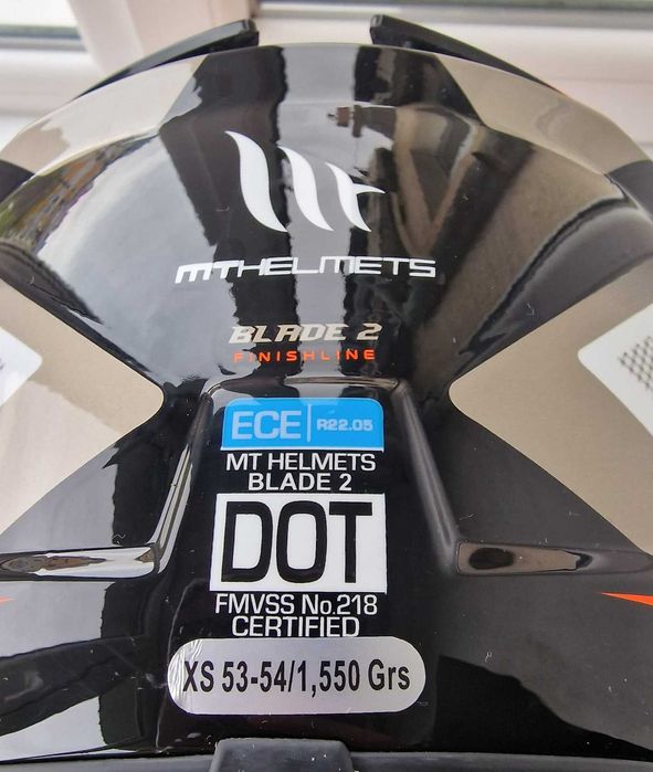 Casca motocicleta MT Helmets Blade 2 Finishline fullface XS