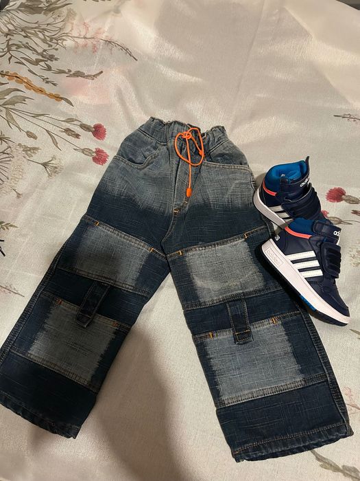 Лот детски дрехи за момченце (размери 92, 98, 104) + Маратонки Adidas (№25)