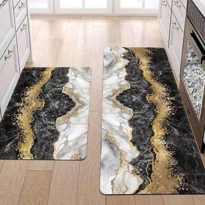 Комплект ковриков для ванной и кухни, универсальные, нескользящие