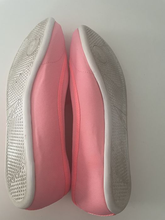Adidas pink ballet flats