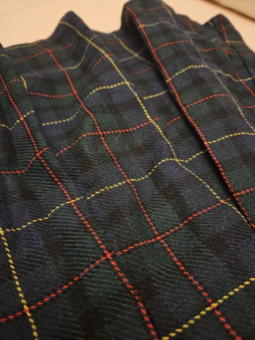 Къса карирана пола Subdued