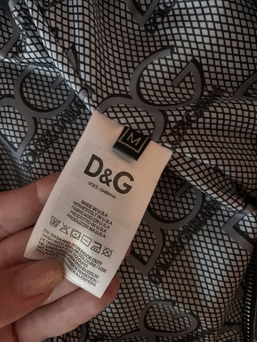 Geaca piele naturala Dolce & Gabbana  barbati