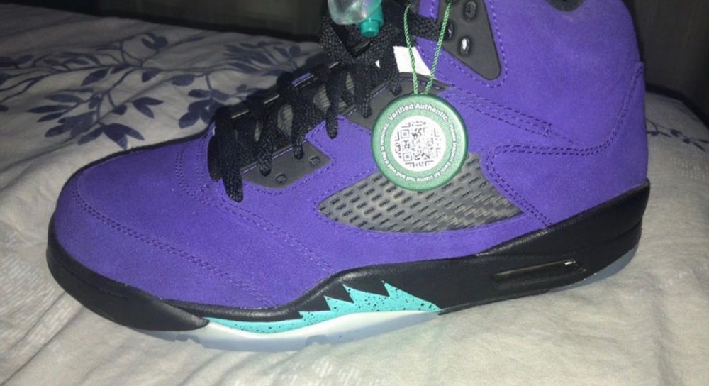 Jordan 5 retro alternate grape(costum made)