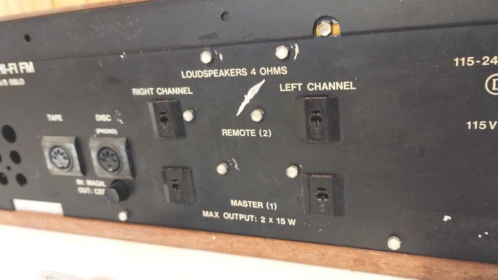 amplituner Tandberg hifi fm amplificator