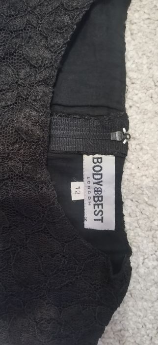 Черна рокля EU 40 / M дантела