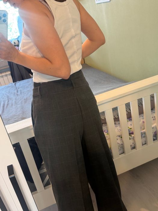 Женские брюки Zara с корсетом