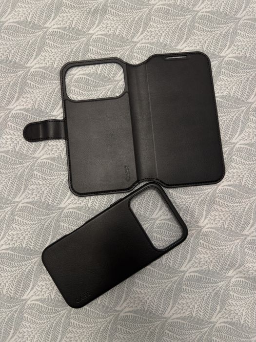 Husa piele de la catmobile iphone 17 pro max