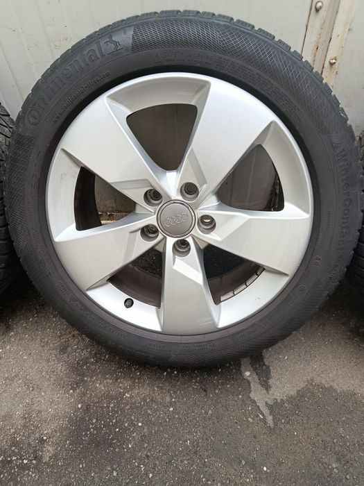 Jante audi, vw, Skoda 5x112 17 , iarna 225 50 17,dot 2017
