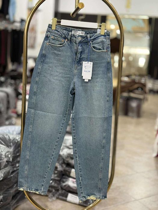 Дамски дънки (плътна материя)