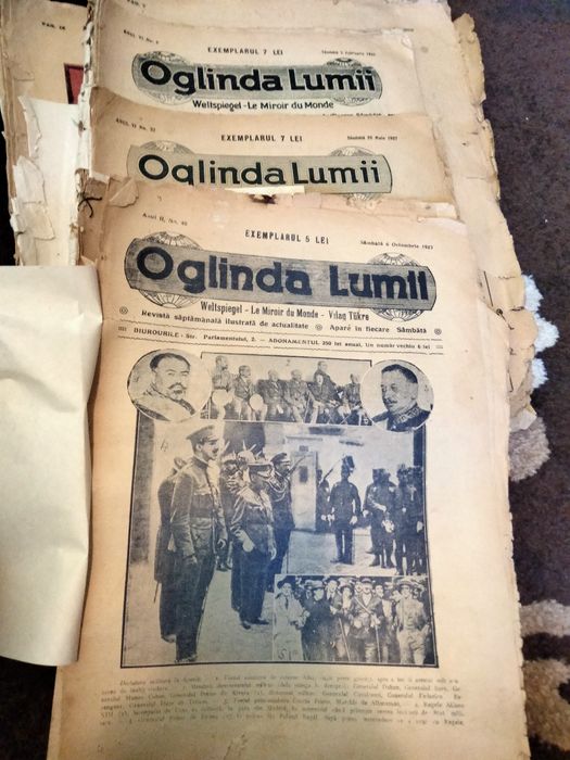 Reviste foarte vechi