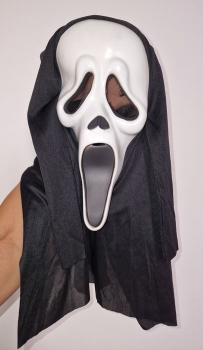 Halloween Scary Movie Ghost Face set tricou și mască