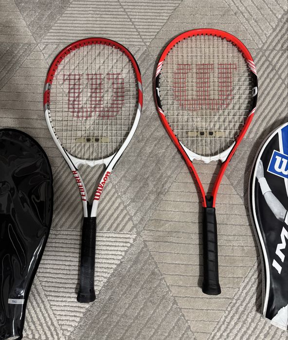 Vand Geanta Tenis / Termobag + Racheta / Rachete Wilson