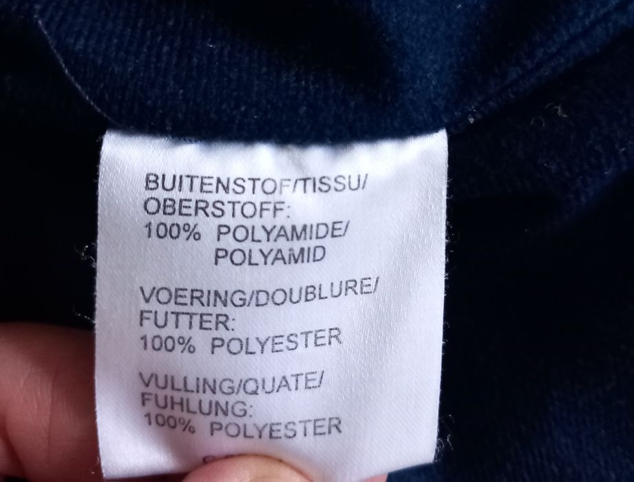 Детски капитониран елек за Момче, син цвят, за 3-4 г